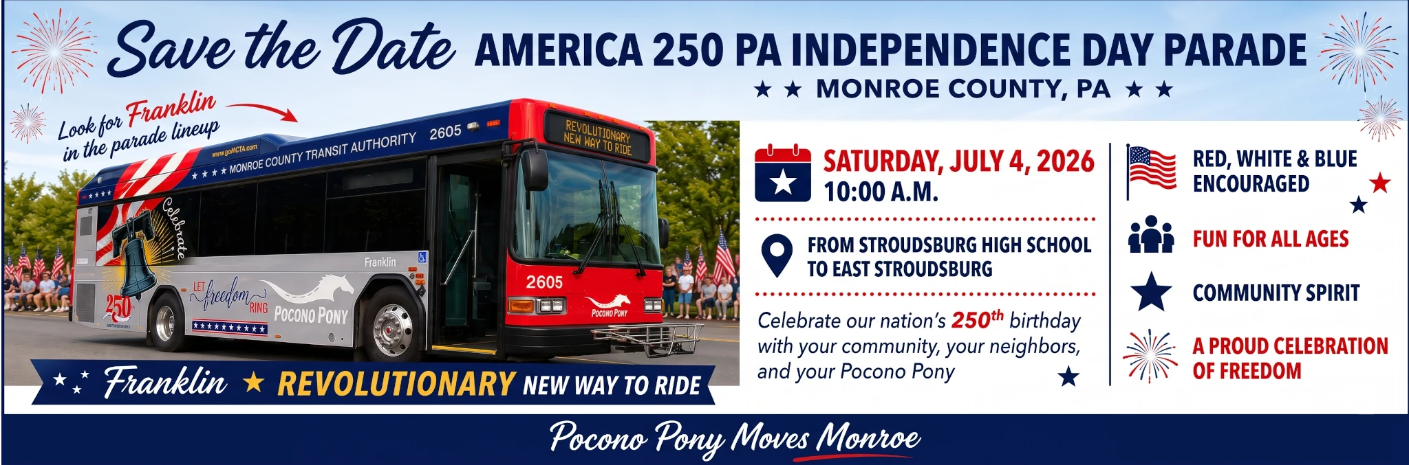 MCTA Blue Route Bus at Bartonsville Giant