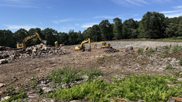 site progress on September 3, 2026