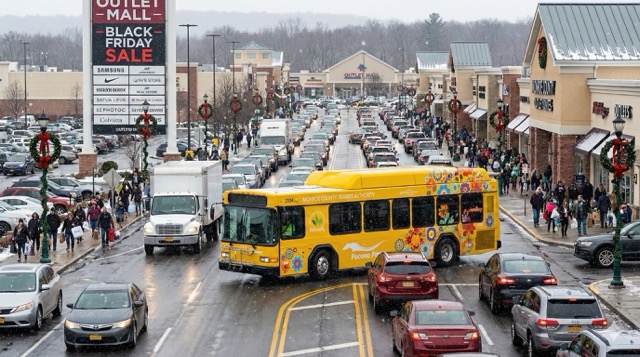 Friday Traffic - image generated by AI