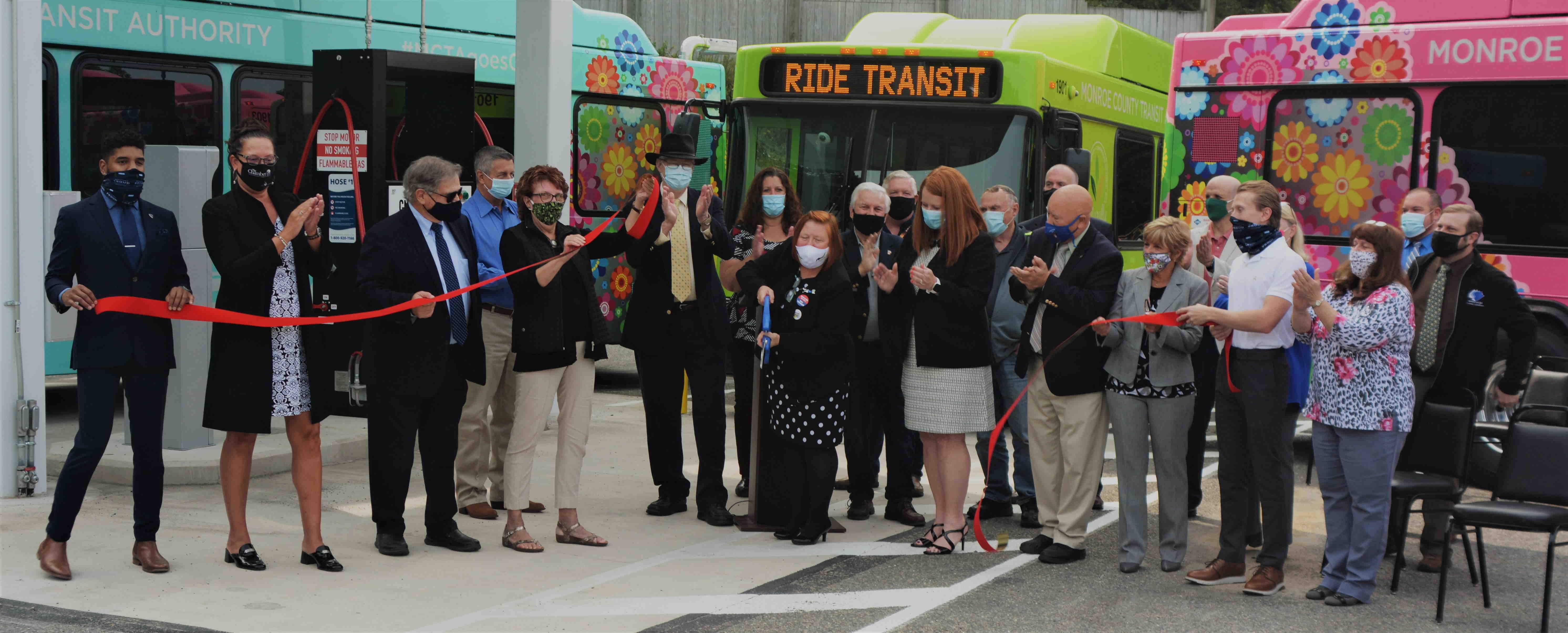 Launching a CNG buses and fueling station