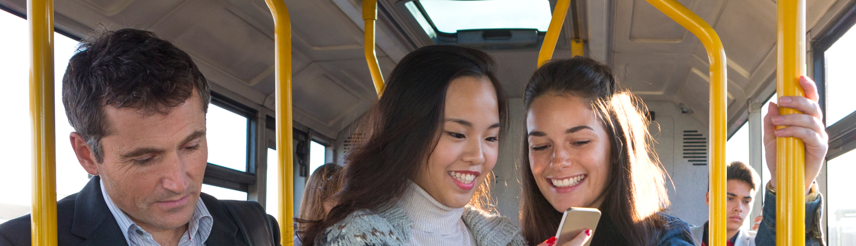 people on the bus